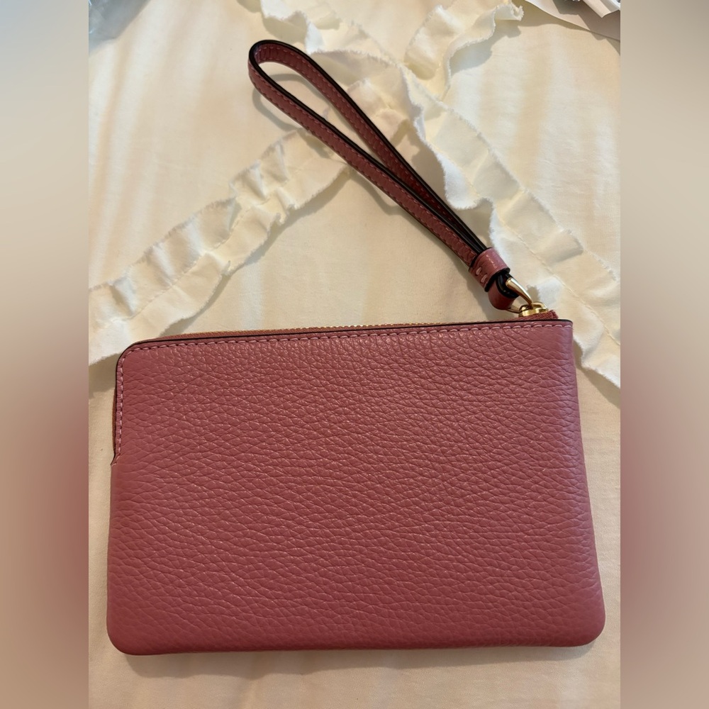 Pink Coach Wristlet - Picture 2 of 2